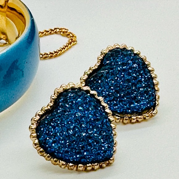 Vintage Blue Bracelet & 💙 Druzy Earrings - Picture 9 of 13